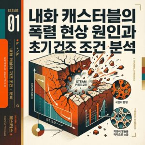 ai thumbnail poster 내화 캐스터블의 폭렬 현상 원인과 초기 건조 조건 분석 1789548296
